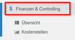 Finanzen & Controlling Dashboard