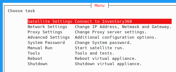 Verbindung zu Inventory360