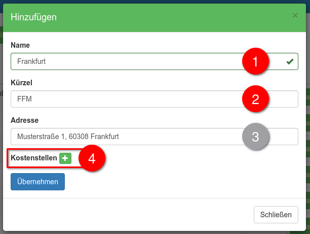 Informationen zum Standort