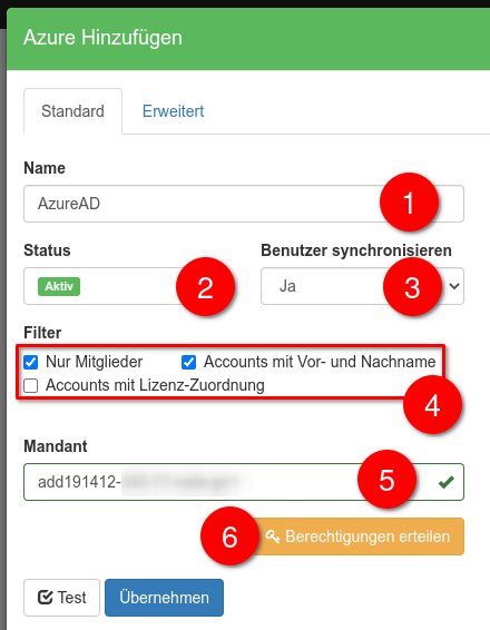 Azure AD Grundkonfiguration