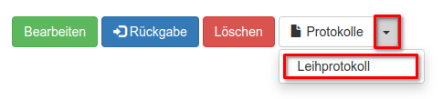 Erstellen des Leihprotokolls