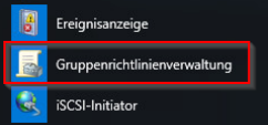 Gruppenrichtlinienverwaltung anzeigen