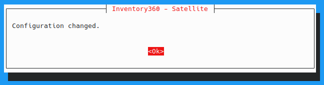 Erfolgreiche Konfiguration des NTP-Zeitservers