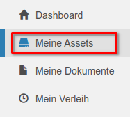 Zugriff auf den Asset Bereich