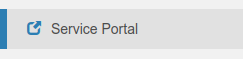 Einstellungsbereich des Service Portals