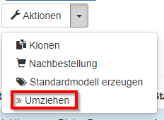 Migration eines einzelnen Assets