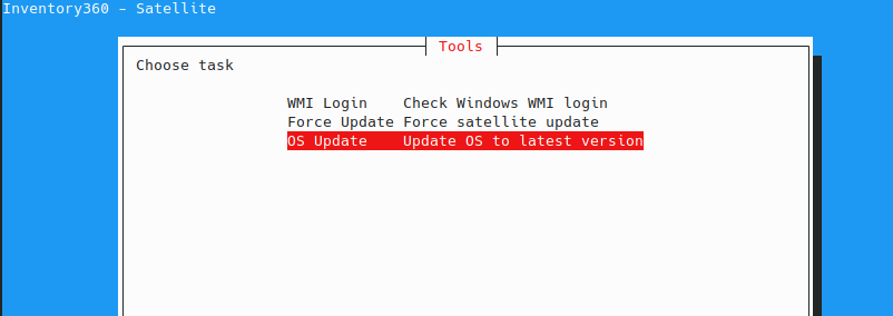 Update starten