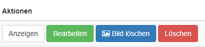 Buttons in der Übersicht der Standarmodelle