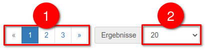 Steuerung der Ergebnisse