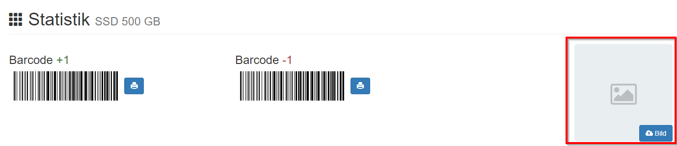 Bild Upload für Lagerartikel