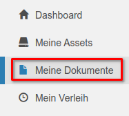 Zugriff auf den Dokumente Bereich