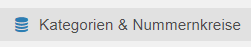 Einstellungen - Kategorien & Nummernkreise