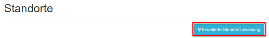 Einstellung der erweiterten Standortzuweisung