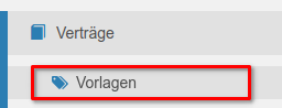 Verwaltung von Vertragsvorlagen