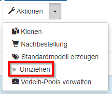 Migration eines einzelnen Assets
