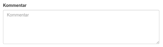 Kommentar zur Betriebsmittelanforderung