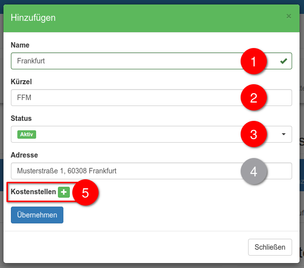 Informationen zum Standort