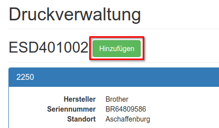 Verbrauchsartikel hinzufügen