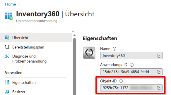 Benutzerübersicht aufrufen