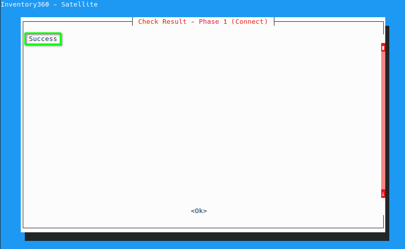 Satellit Konsole - Phase 1