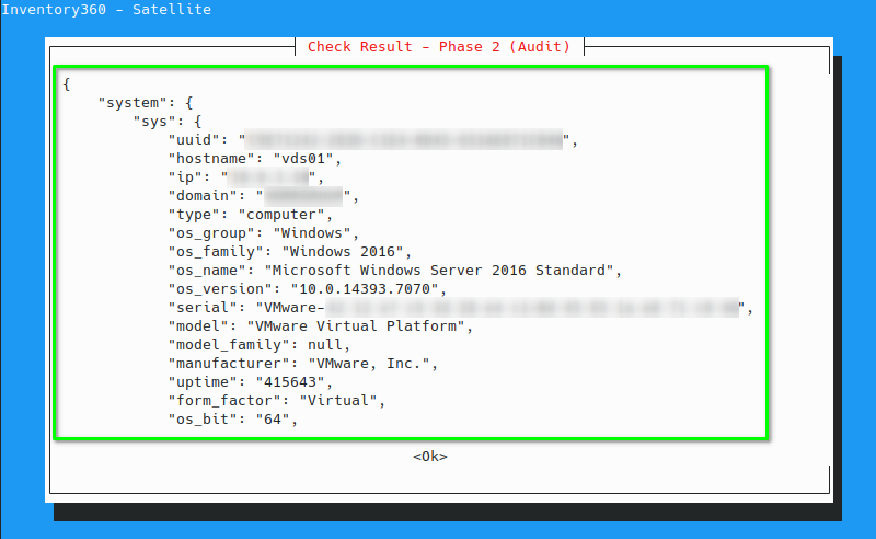 Satellit Konsole - Phase 2