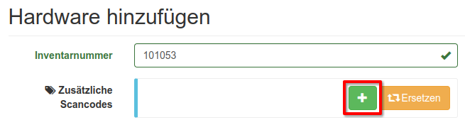 Zuweisung eines neuen Scancodes