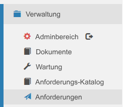 Zugriff auf die Anforderungen