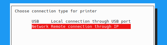 Wechsel zur Netzwerkverbindung