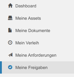 Zugriff auf den Freigabe Bereich