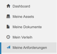 Zugriff auf den Anforderungs-Bereich
