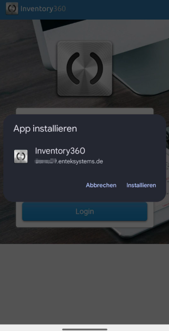 App installieren - Chrome