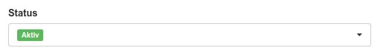 Setzen des Status