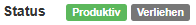 Produktiver Status eines Assets mit aktivem Verleih