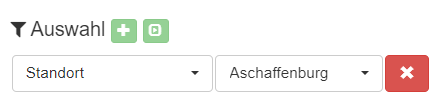 Auswahl - Einfache Inventur
