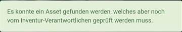Hinweis bei schon existierendem Vorschlag
