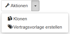 Aktionen für Verträge
