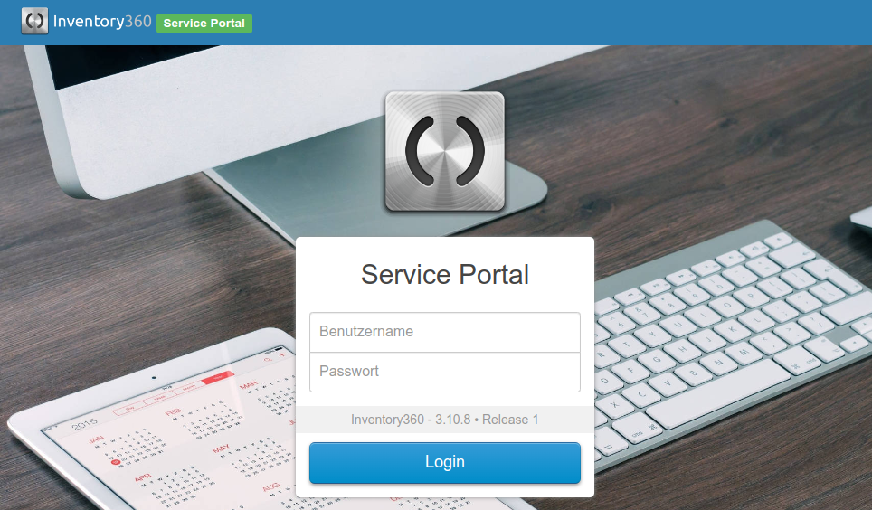 Login am Self-Service-Portal